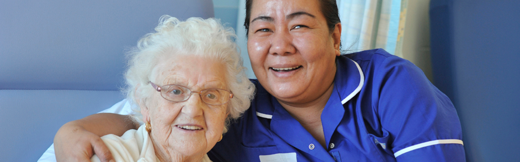 Nurse & Elderly Patient Nurse & Elderly Patient
