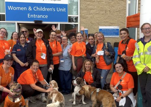 People at the Big Hospital Walk