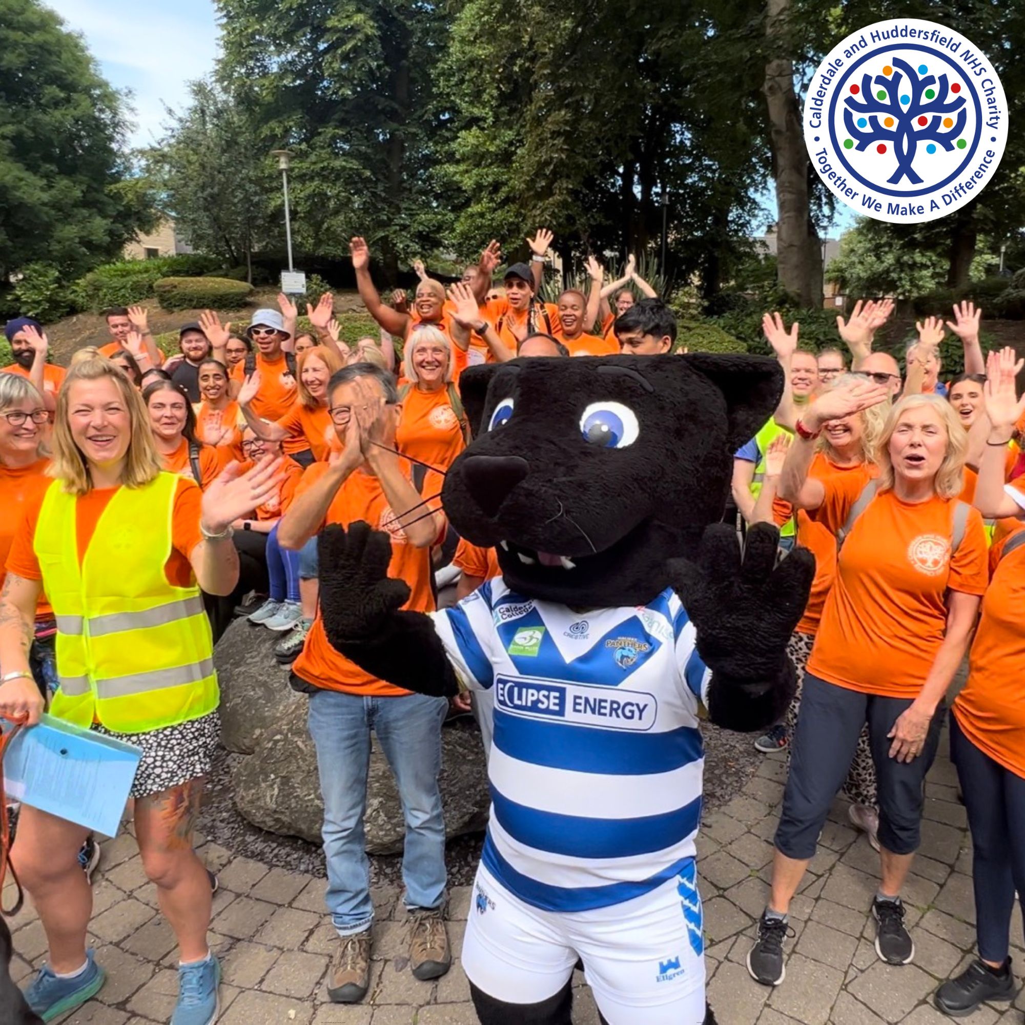 Group before the walk