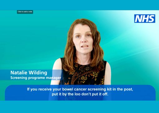 Natalie stars in the short film