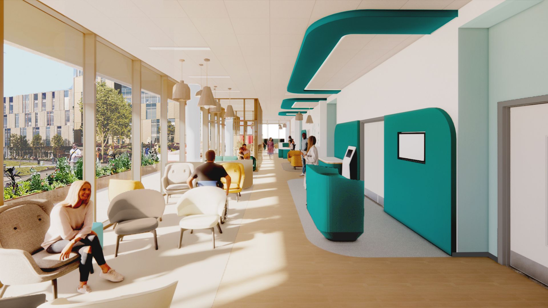 An artist impression of the CDC