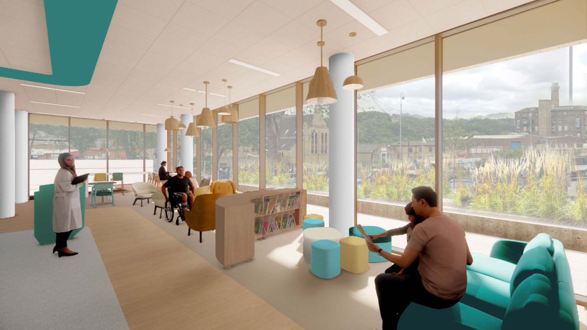 An artist impression of the CDC