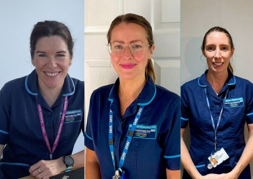 From left to right: Lisa, Sheryl and Rachel