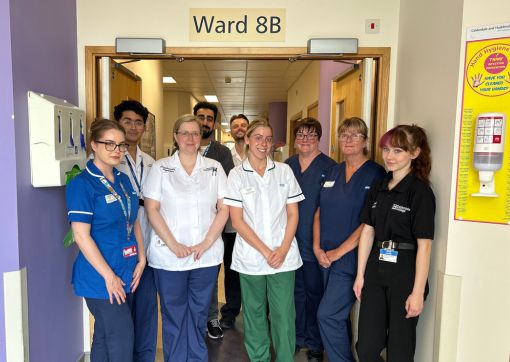 Staff on Ward 8