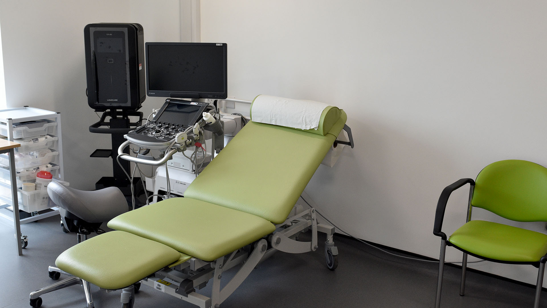 One of the rooms in the Daphne Steele building