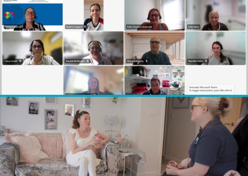 OT Anita Devine (bottom) and the Complex Professional MDT