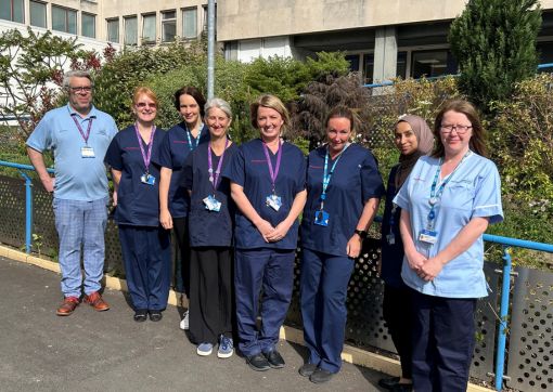 A photo of some of the CHFT Research Team