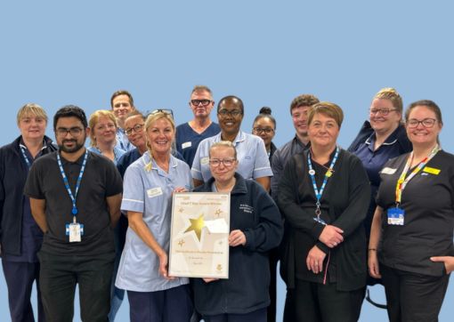 HRI's Pre-Assessment team with their Star Award
