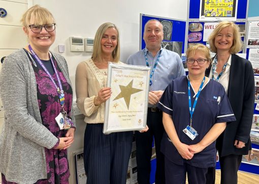 Angie, Hayley, Brendan, Elaine and nominator, Catherine