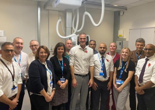 Our team with Mr Kyle