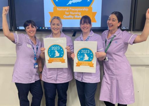 Our Clinical Education Team - Sarah, Nicola, Kim and Rosie