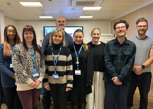 Colleagues who took part in the Welcome Event