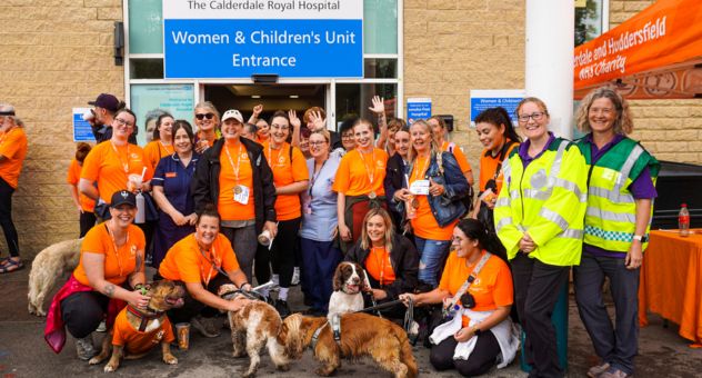 People taking part in our Big Hospital Walk