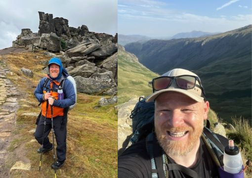 Ady took on the mammoth Coast to Coast Walk in support of the Maternity Bereavement Appeal