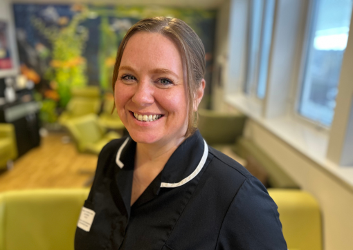 Jo Lyle in the Greenlea Unit at HRI
