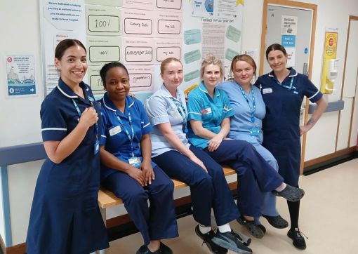 The team on Ward 15