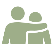 emotion image a person with their arms around someone comforting them