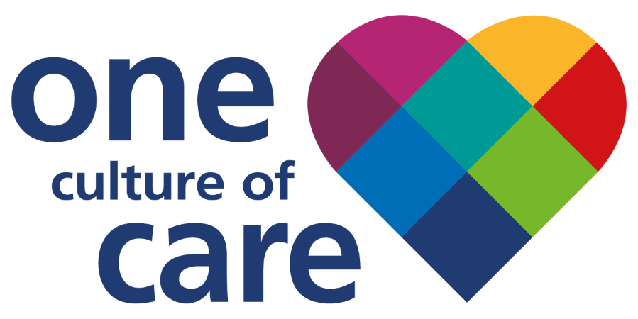 Our one culture of care logo