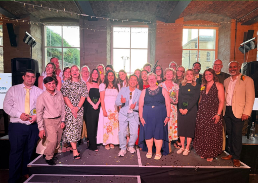 A group shot of all the CHuFT Award 2026 winners on the stage