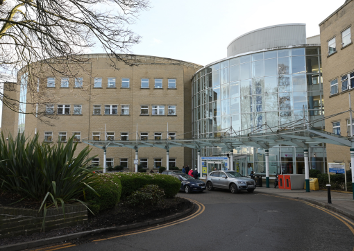 A photo of the main entrance