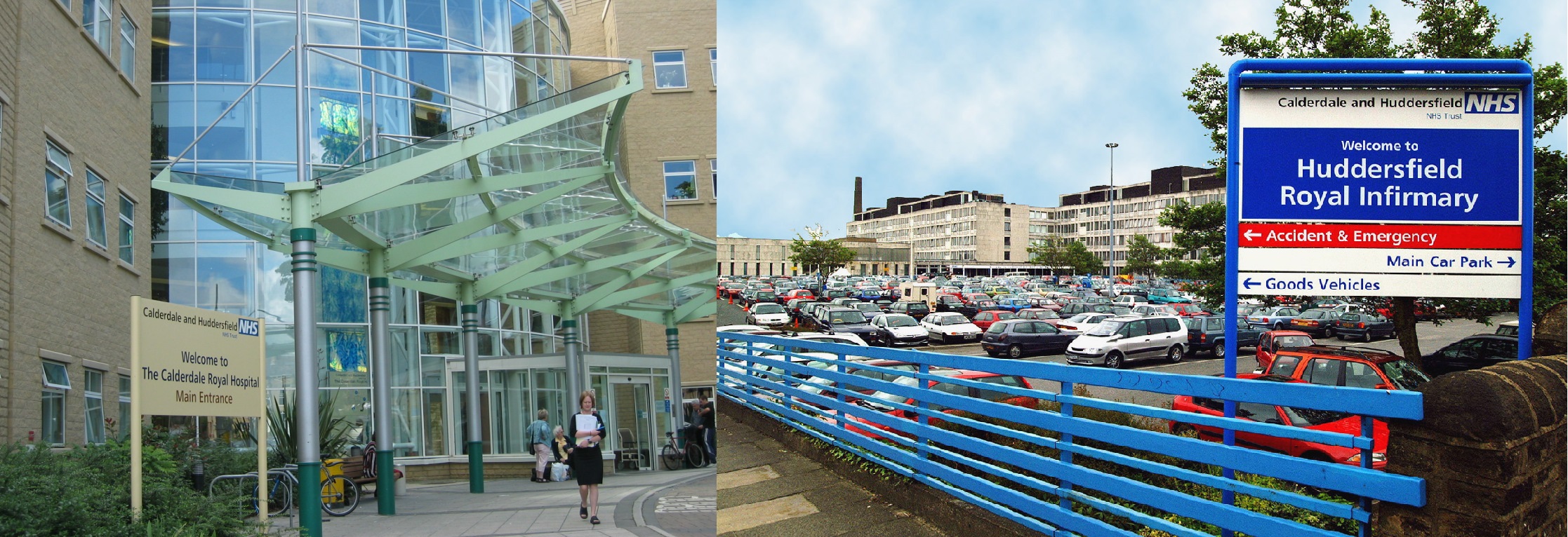 Calderdale Royal Hospital and Huddersfield Royal Infirmary