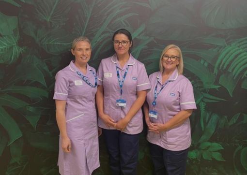 Beth Dawson, Rachael Rider and Sam Brook