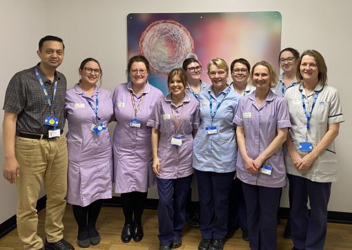 A group photo of the Yorkshire Fertility team