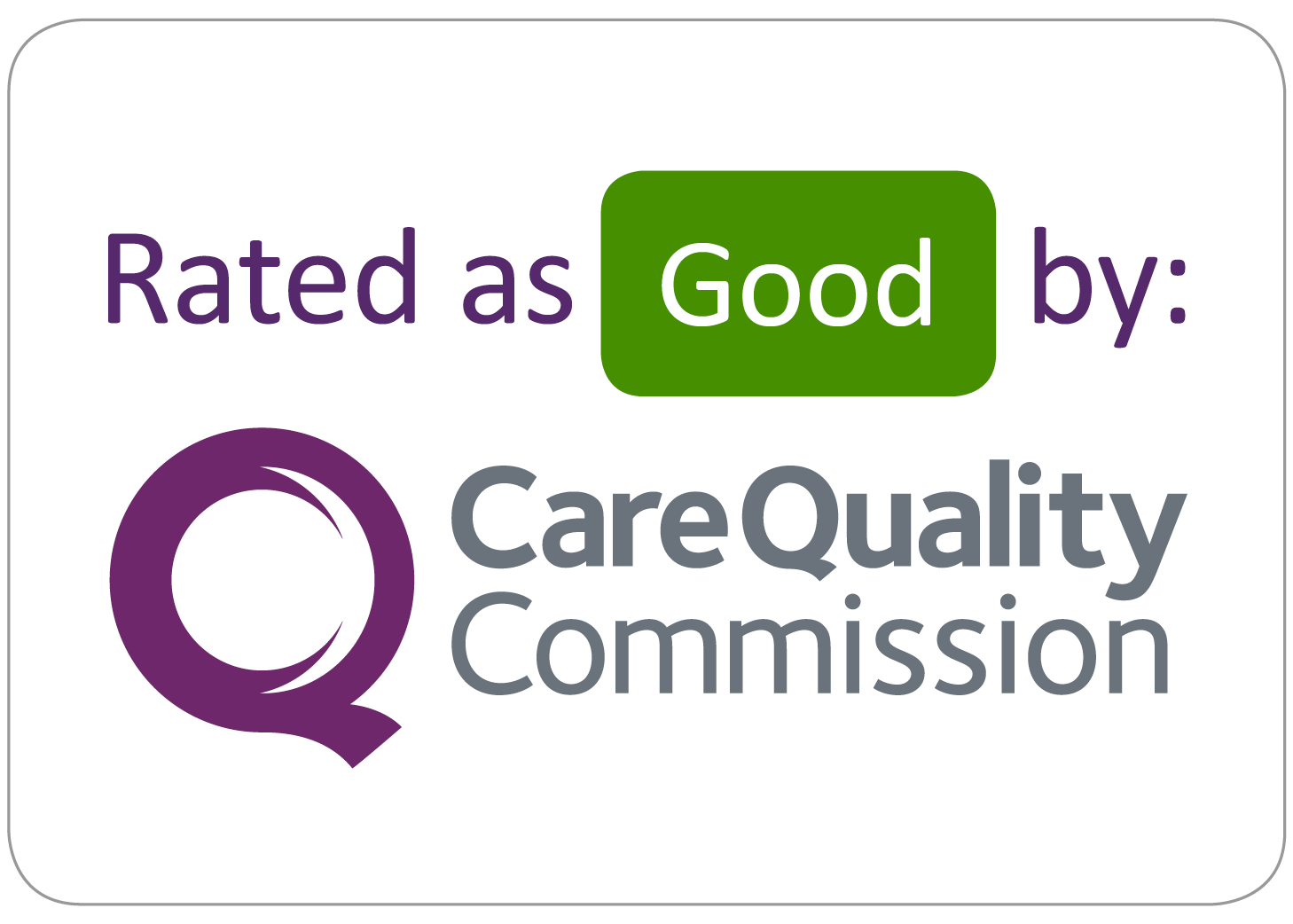 Rated as Good by Care Quality Commission
